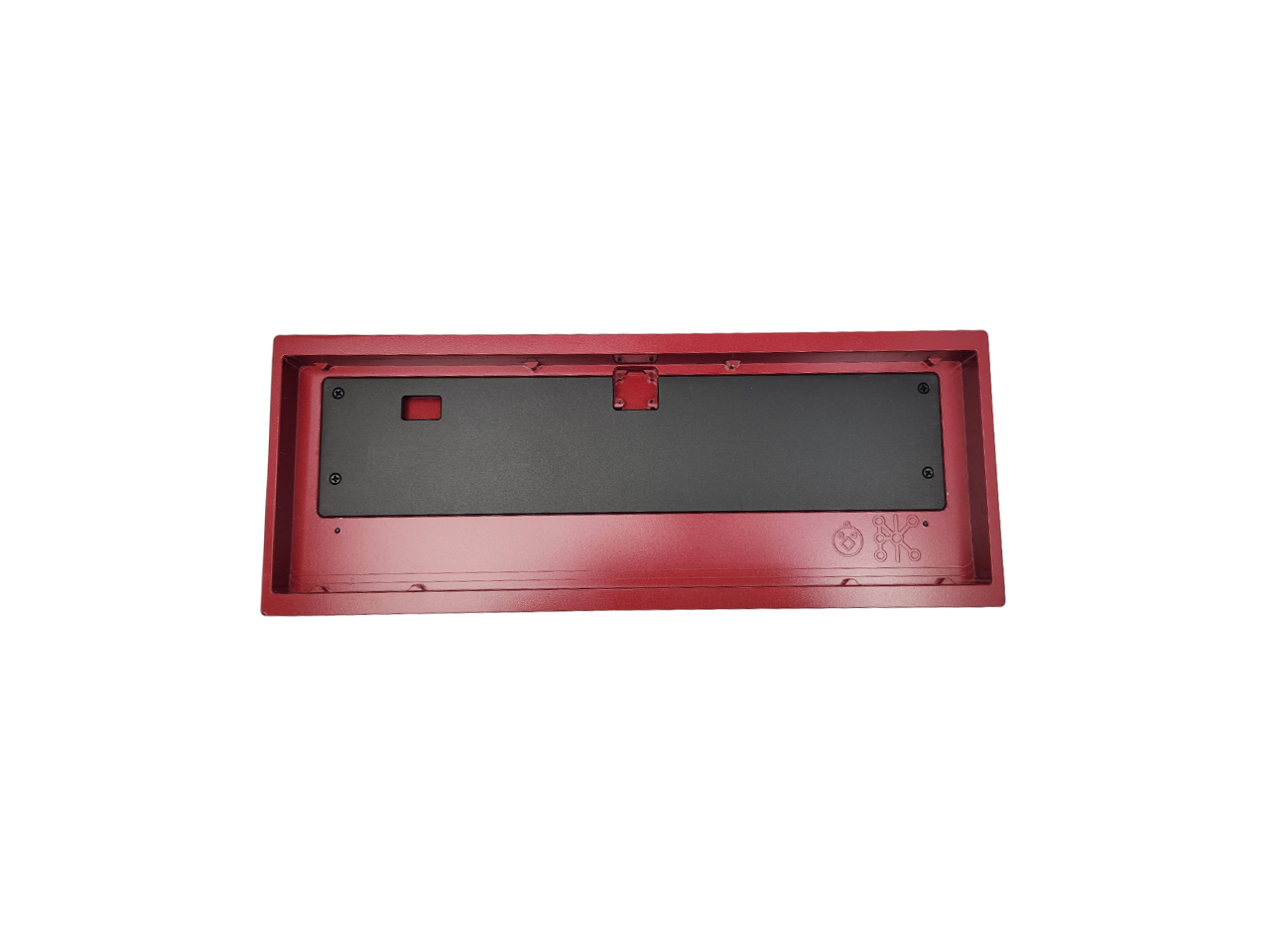 Type0 Jixte 60% Cnc Keyboard E coat Wine Red black weight PK-20