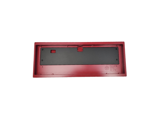 Type0 Jixte 60% Cnc Keyboard E coat Wine Red black weight PK-20