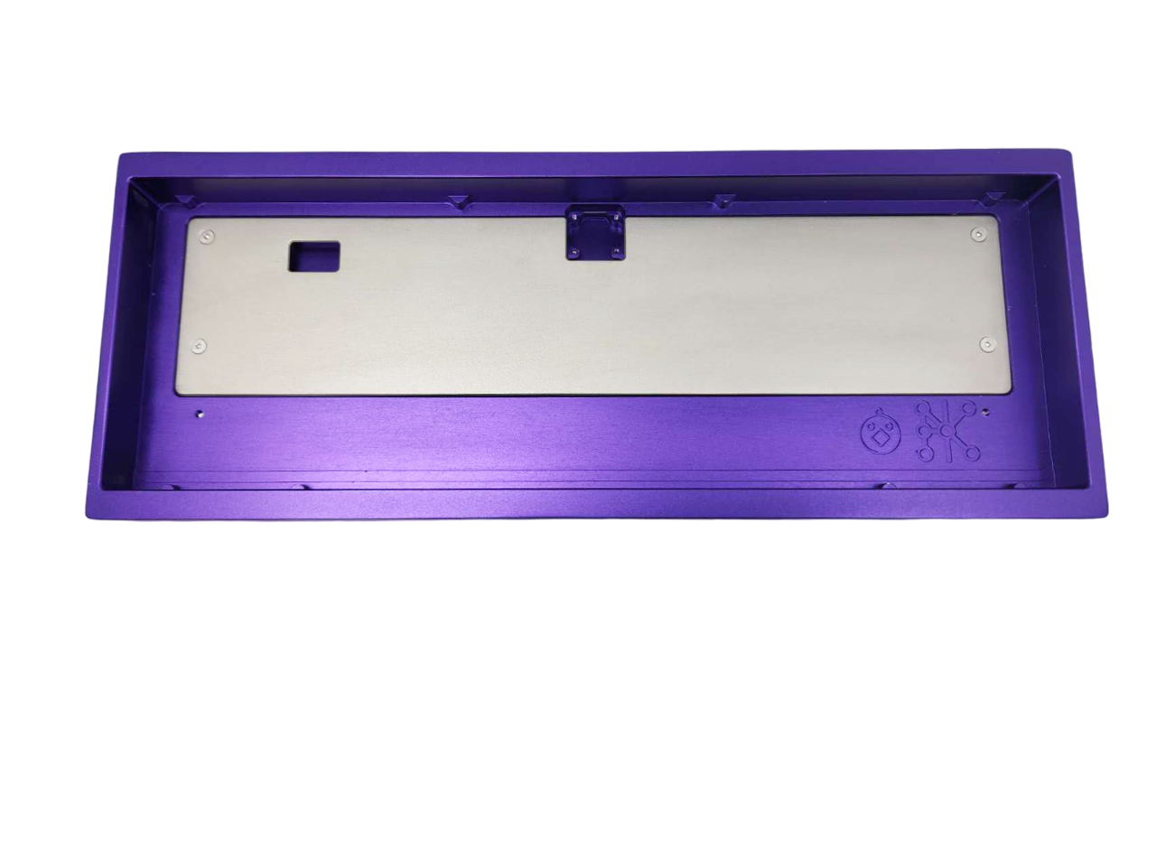 Type0 Jixte 60% Cnc Keyboard Purple/silver weight PK-16