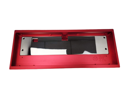 Type0 Jixte 60% Cnc Keyboard Matte Red Anode Mirror  Weight PK-24