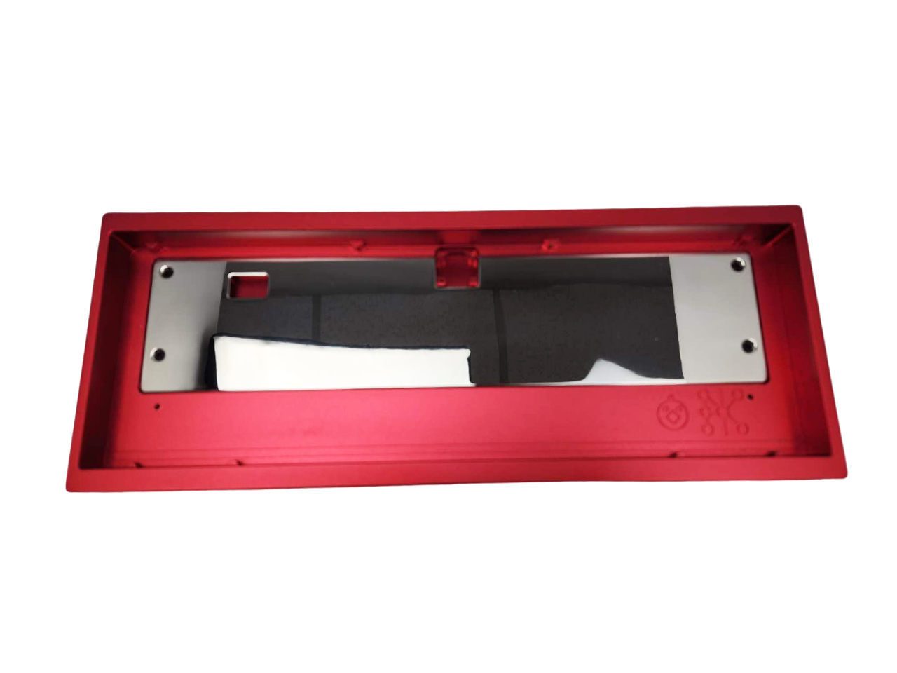 Type0 Jixte 60% Cnc Keyboard Matte Red Anode Mirror  Weight PK-24