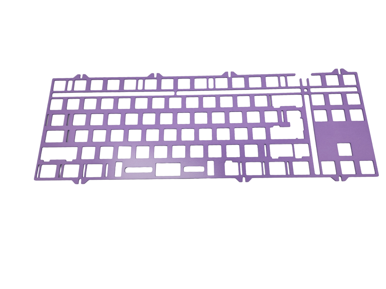 Type0 Plaque80 TKL Keyboard Blurple E-Coat lavender Pk-30