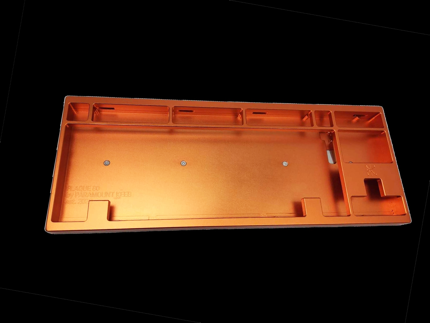Type 0 Plaque80 TKL Orange/Mirror SS Pk-04
