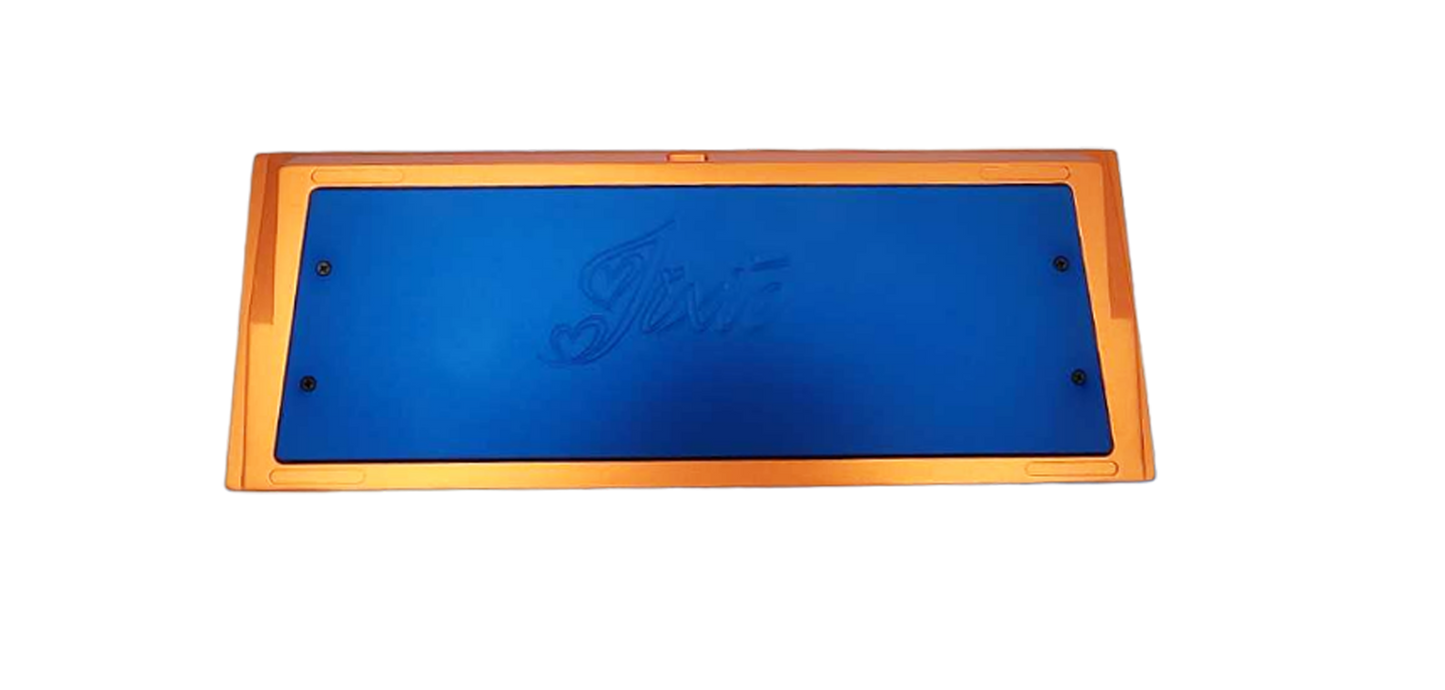 Orange/Blue Jixte 60% Cnc Keyboard Pk-18