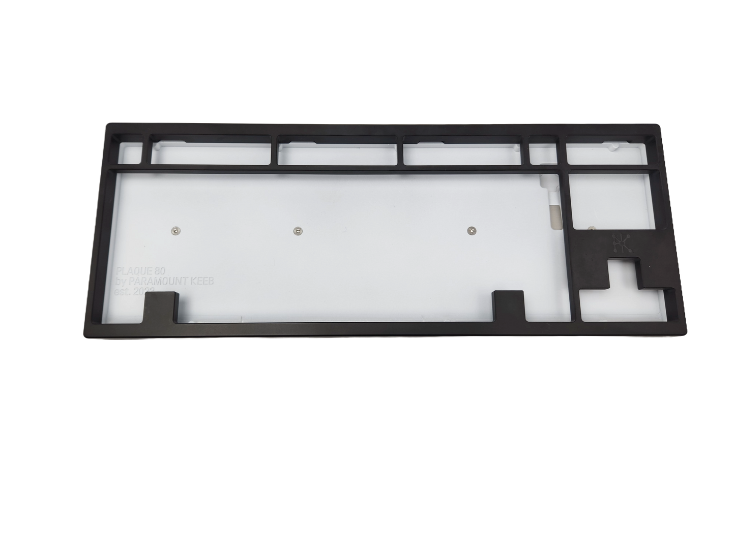 Type0 Plaque80 Black Solid Pc top White CF Bot PK-13
