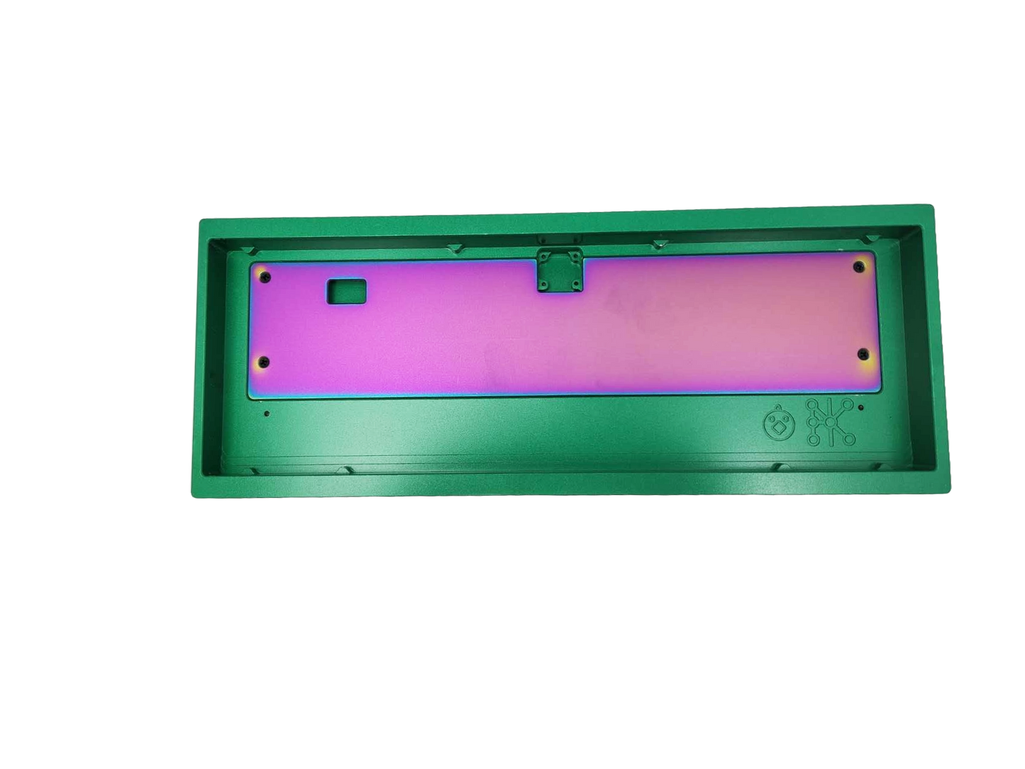 Type0 Jixte 60% Cnc Keyboard E Green Pvd Brass Weight PK-17