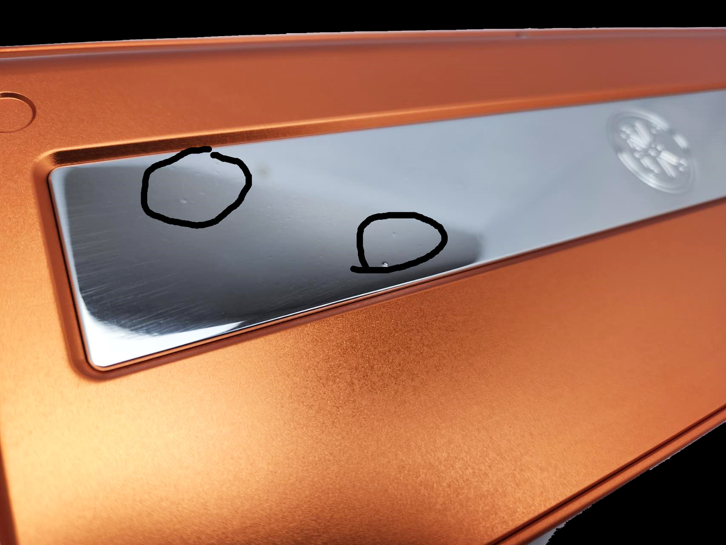 Type 0 Plaque80 TKL Orange/Mirror SS Pk-04