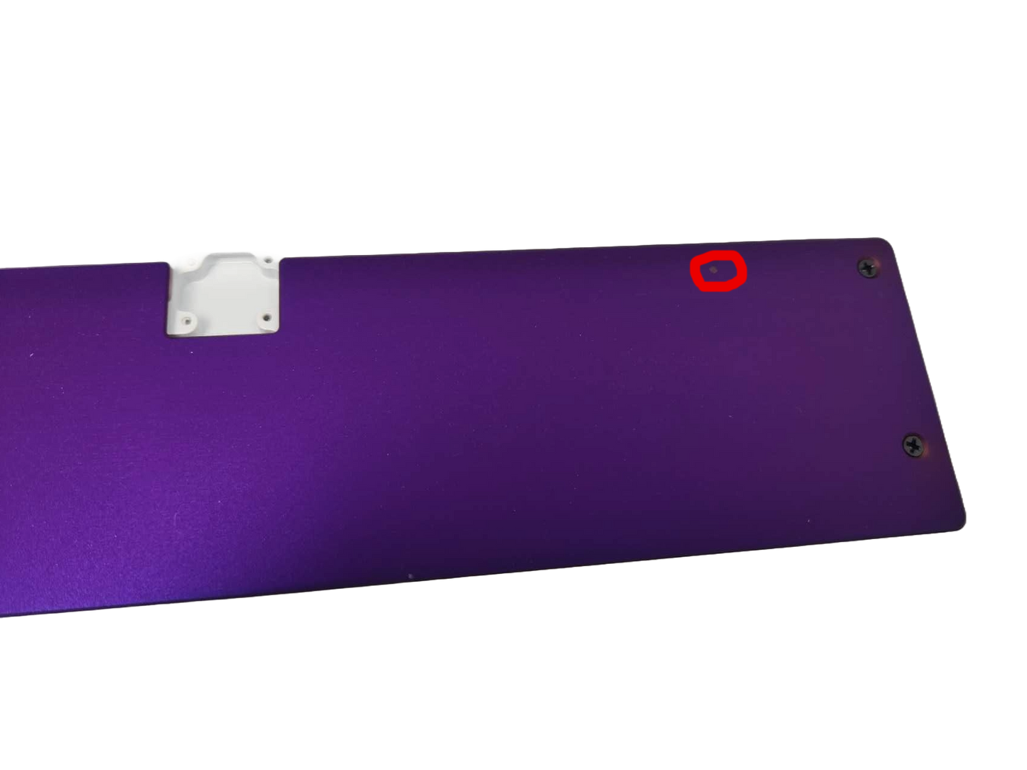 Jixte Cnc 60% Keyboard Ewhite Purple Weight Pk-15