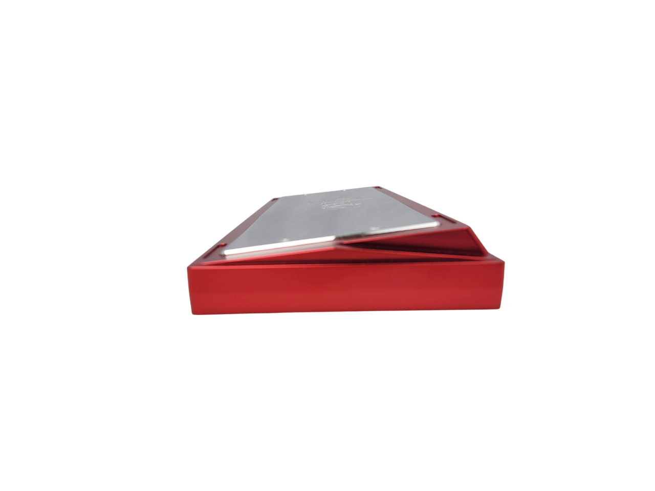 Type0 Jixte 60% Cnc Keyboard Red Shiny Anode Mirror Weight PK-23