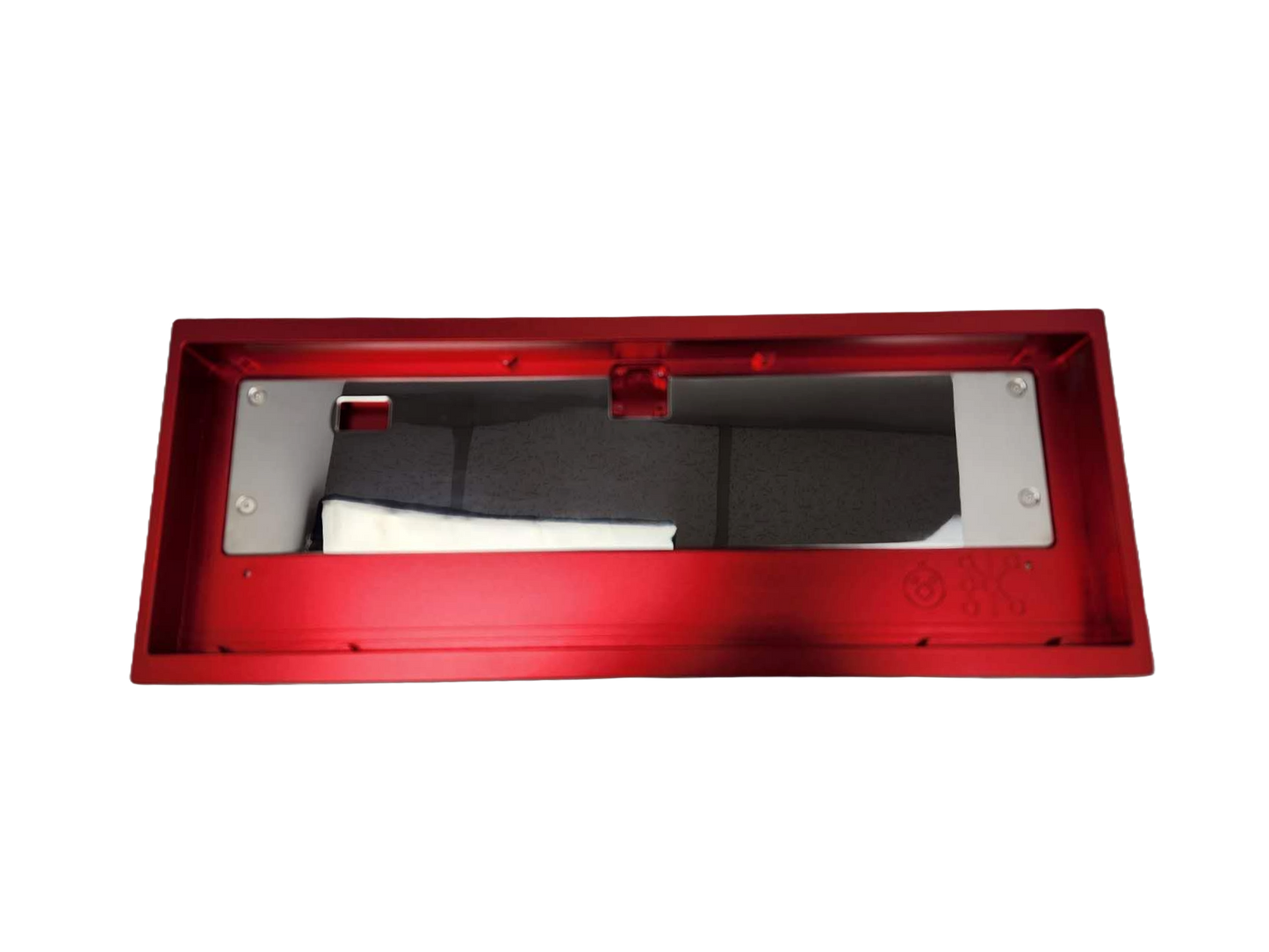 Type0 Jixte 60% Cnc Keyboard Red Shiny Anode Mirror Weight PK-23