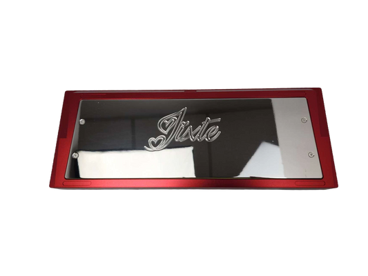 Type0 Jixte 60% Cnc Keyboard Red Shiny Anode Mirror Weight PK-23