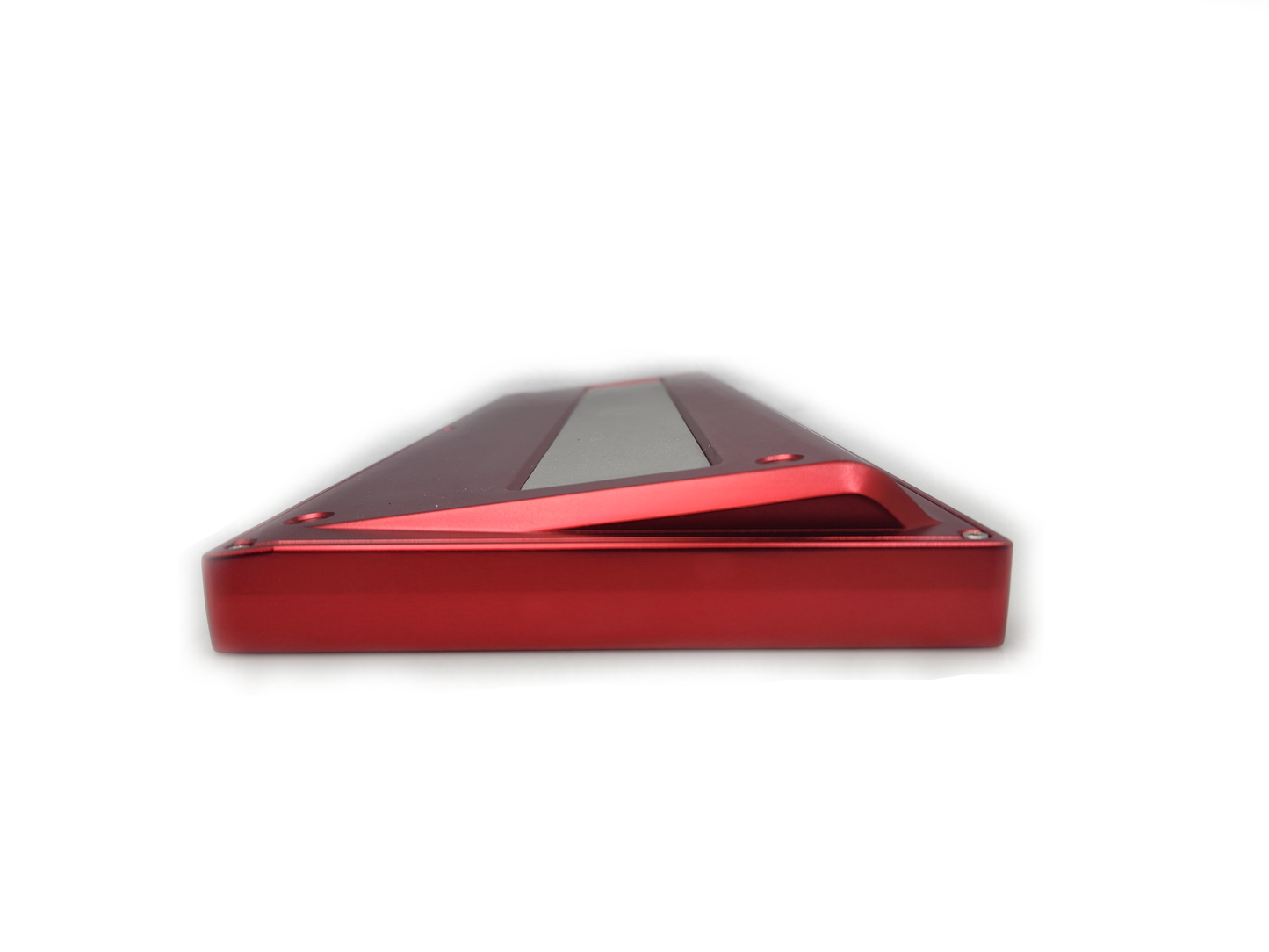 Type 0 Plaque80 TKL Red/Silver PK-03 Shiny anode pk-03