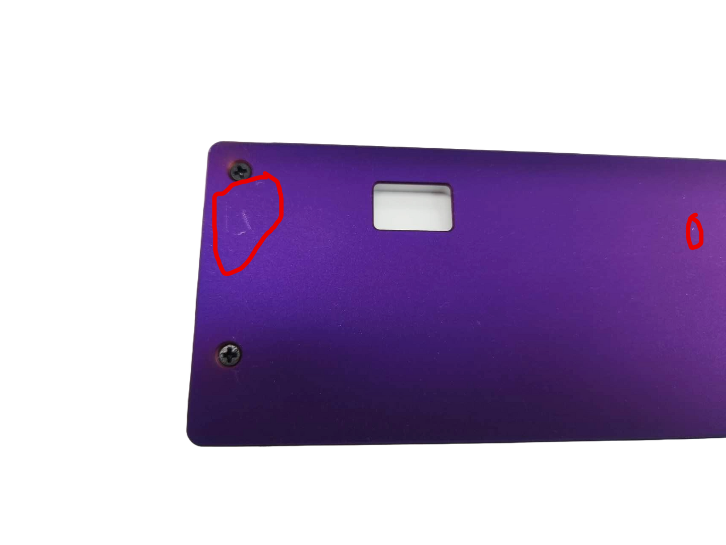 Jixte Cnc 60% Keyboard Ewhite Purple Weight Pk-15