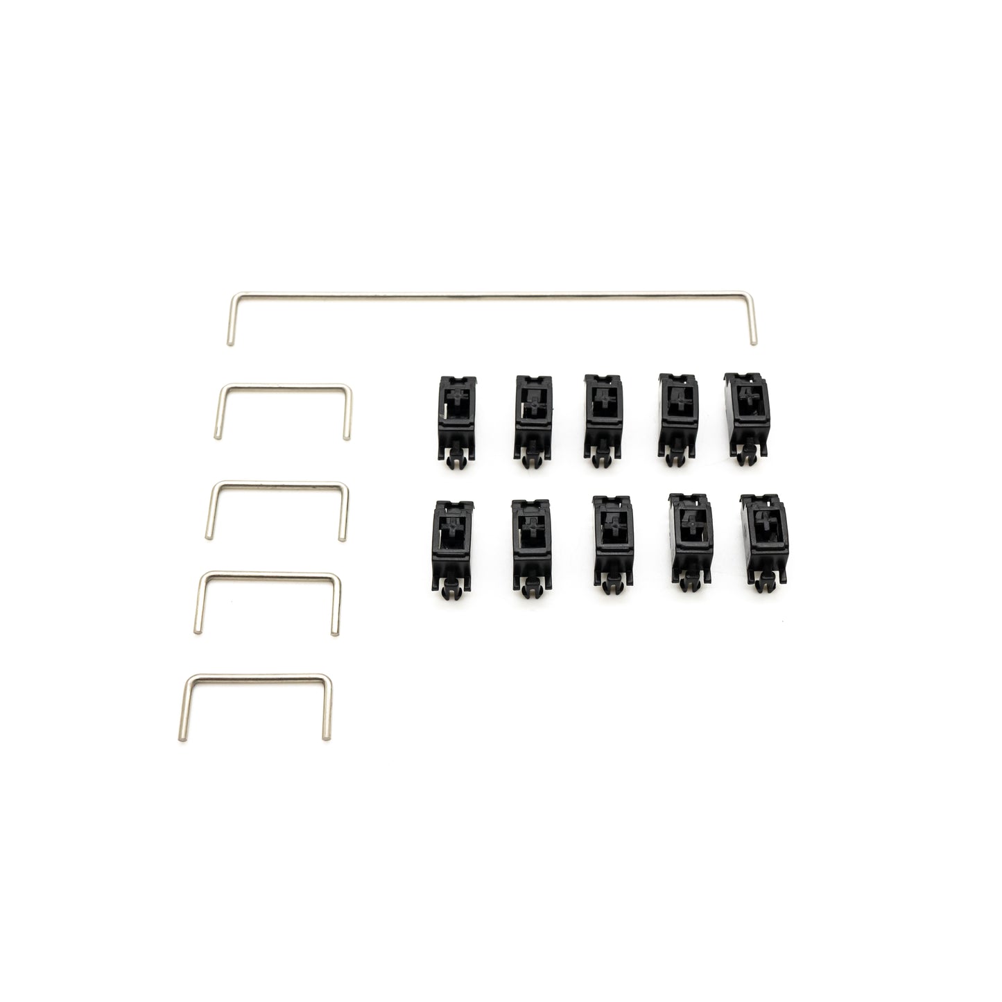 Black Clip-in PCB Mount Stabilizer 5pc