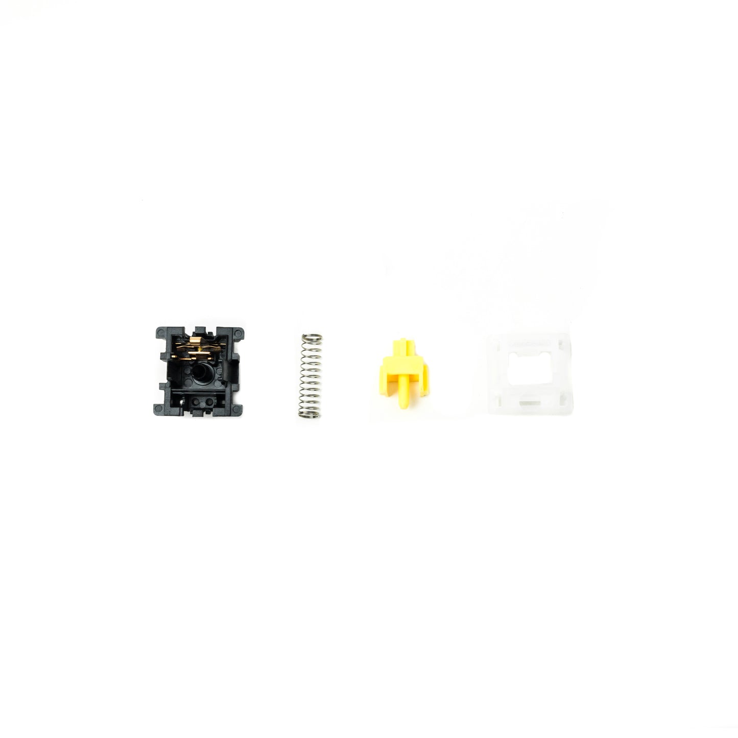 Gateron Linear Switches Milky Yellow/Black