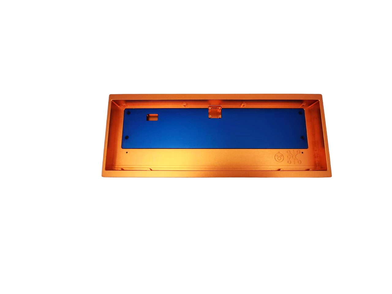 Orange/Blue Jixte 60% Cnc Keyboard Pk-18