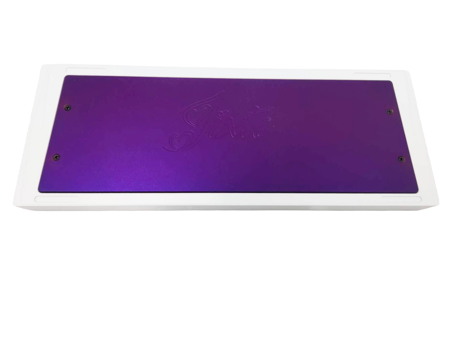 Jixte Cnc 60% Keyboard Ewhite Purple Weight Pk-15
