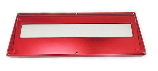 Type 0 Plaque80 TKL Red/Silver PK-03 Shiny anode pk-03