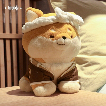 Official Genshin Impact Mihoyo Taroumaru Plush Shiba Dog Soft Stuffed Doll 9”