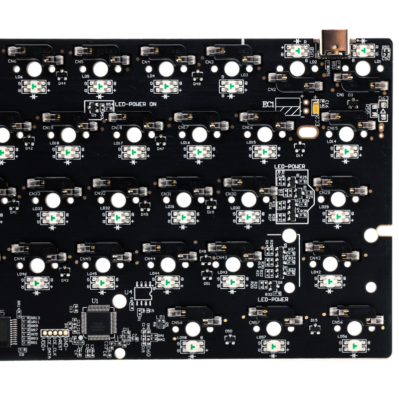 PK60 60% RGB Mechanical Keyboard PCB